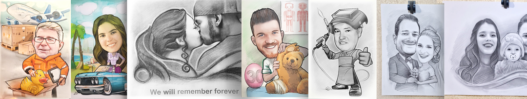 meinface.com Karikatur und Portrait