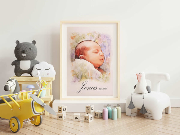 Baby - Watercolor