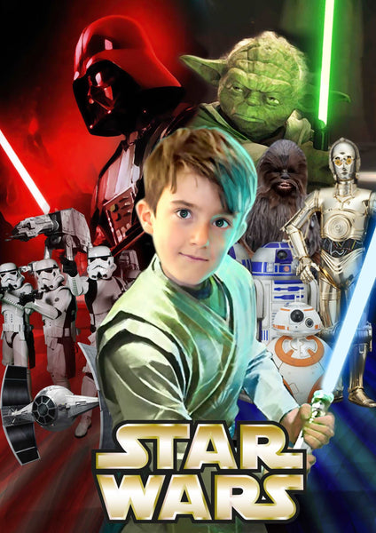 Caricature with Heros (color)