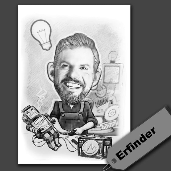 Job Caricature (Pencil)