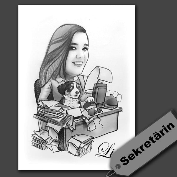 Job Caricature (Pencil)