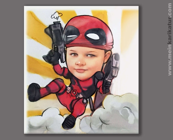 Job Caricature (Color)