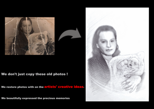 Restore old photos and drawing