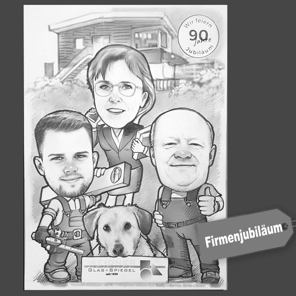 Job Caricature (Pencil)