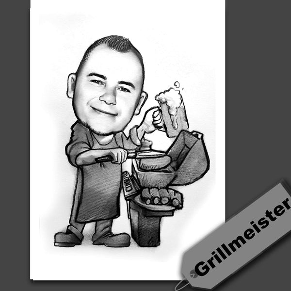 Job Caricature (Pencil)