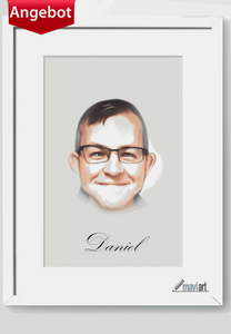 Karikatur für 1 Person