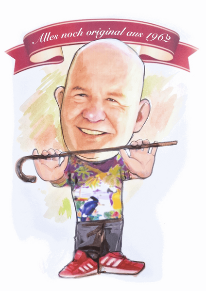 Job Caricature (Color)