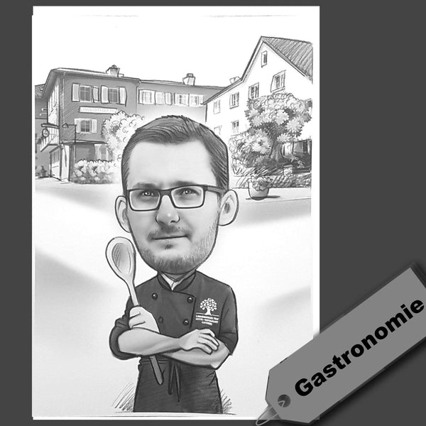 Job Caricature (Pencil)