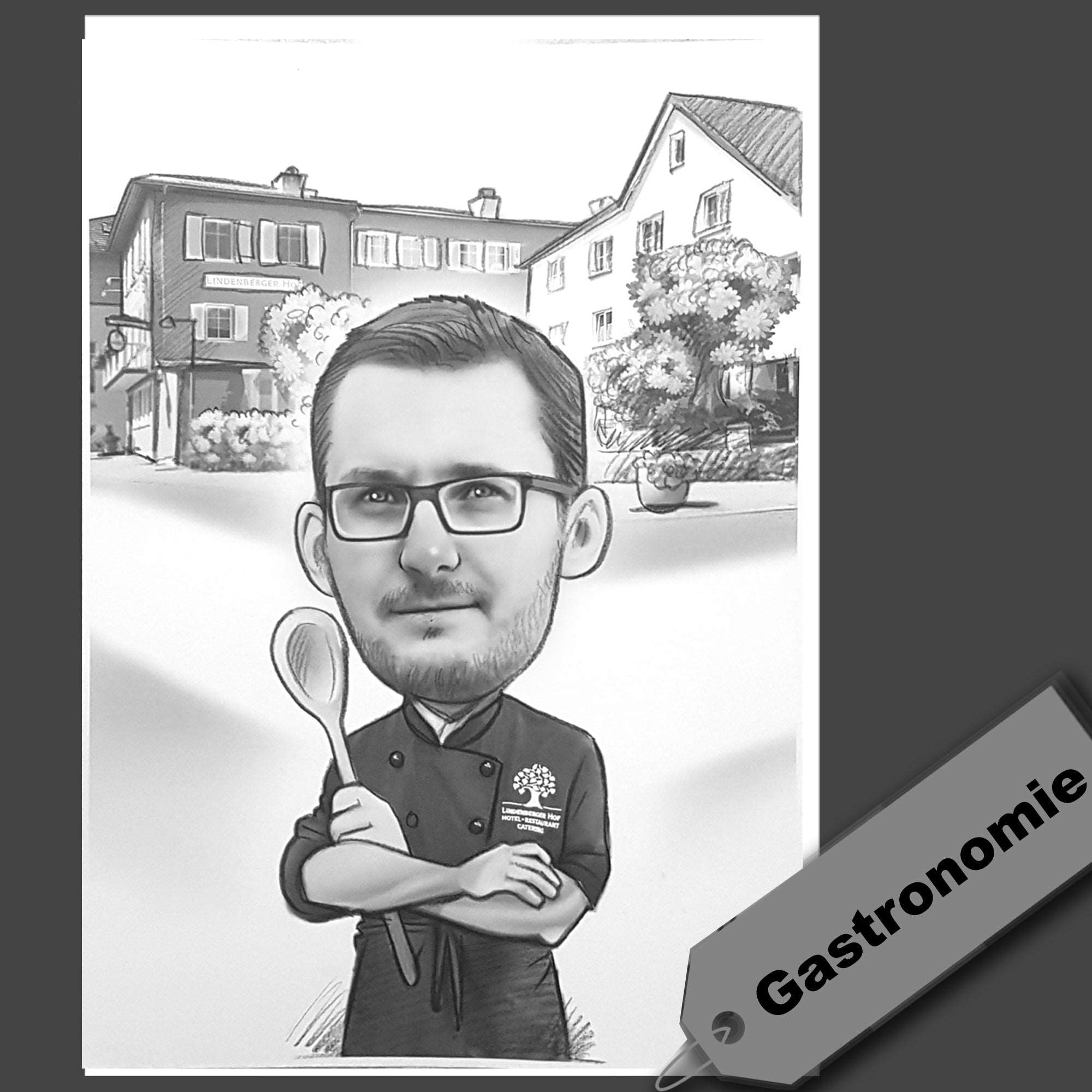 Job Caricature (Pencil)