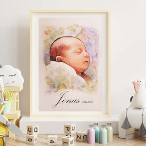 Baby - Watercolor