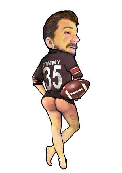 Job Caricature (Color)